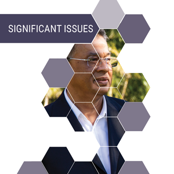 Annual Report 2019-20 - Significant issues